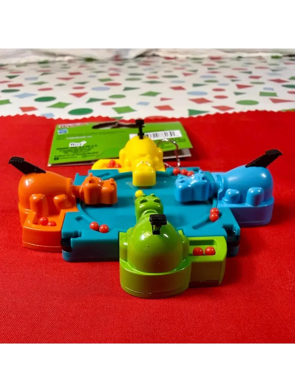 Hungry Hippos Ornament - Ruz - New with Tags